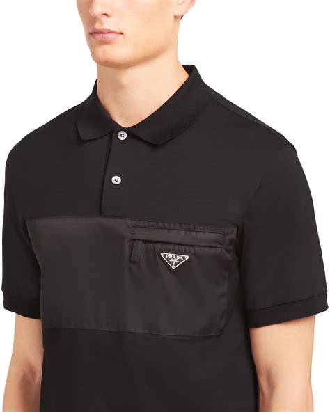 prada polo shirt mens price|Prada polo shirts men's.